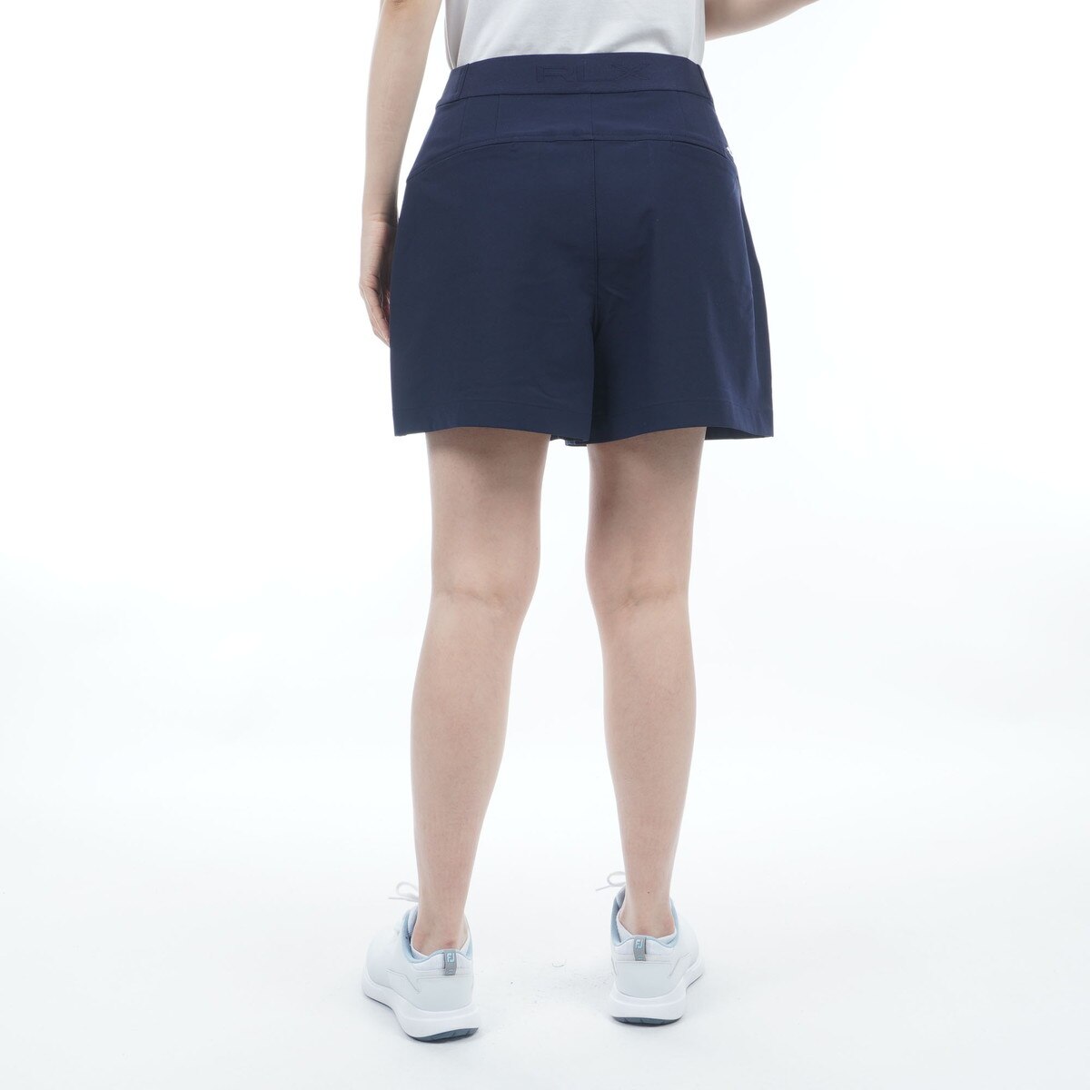 RLX ストレッチ プリーテッド ショートパンツ レディス(ハーフパンツ