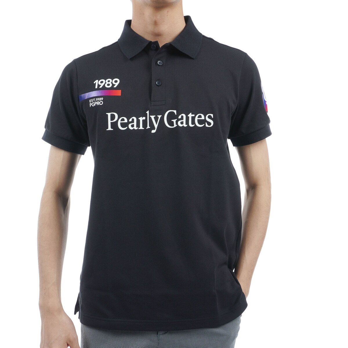PEARLY GATES - 新品未使用❣️パーリーゲイツ メンズポロシャツ PEARLY GATES (パーリーゲイツ) ポロシャツ メンズ SIZE 7(3L