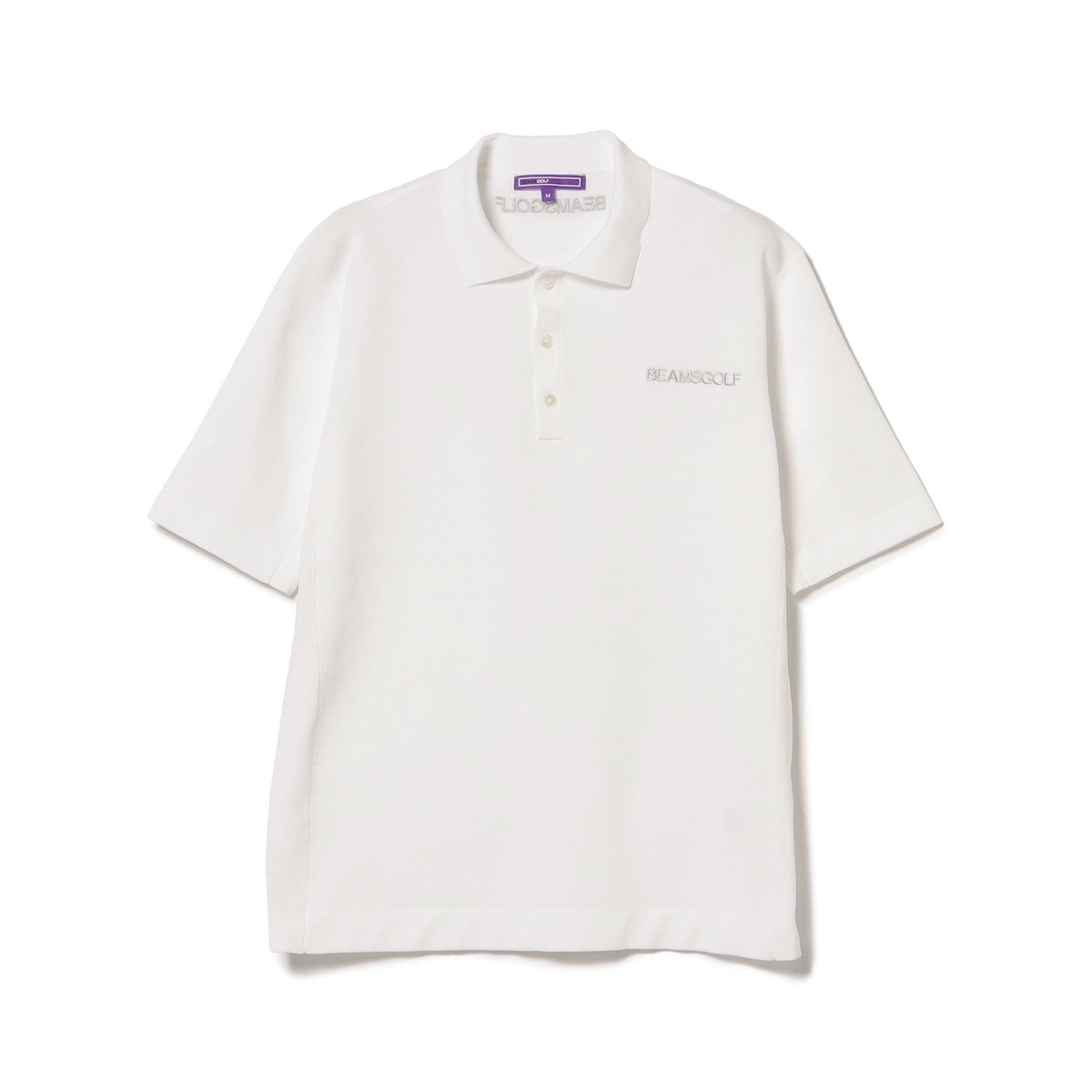 BEAMS GOLF PURPLE LABEL ハイゲージ ニットポロシャツ(半袖シャツ