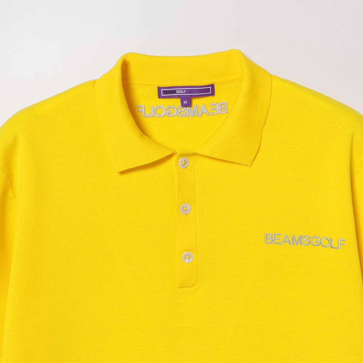 BEAMS GOLF PURPLE LABEL ハイゲージ ニットポロシャツ(半袖シャツ