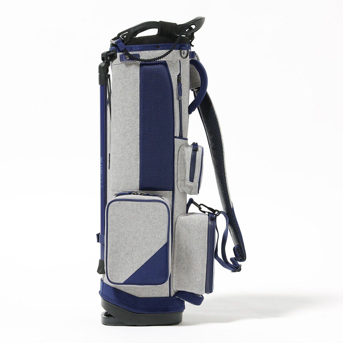 BEAMS GOLF NSG-COTTON CANVAS キャディバッグ BEAMS GOLF（ビームス ゴルフ）NSG-COTTON CANVAS スタンド