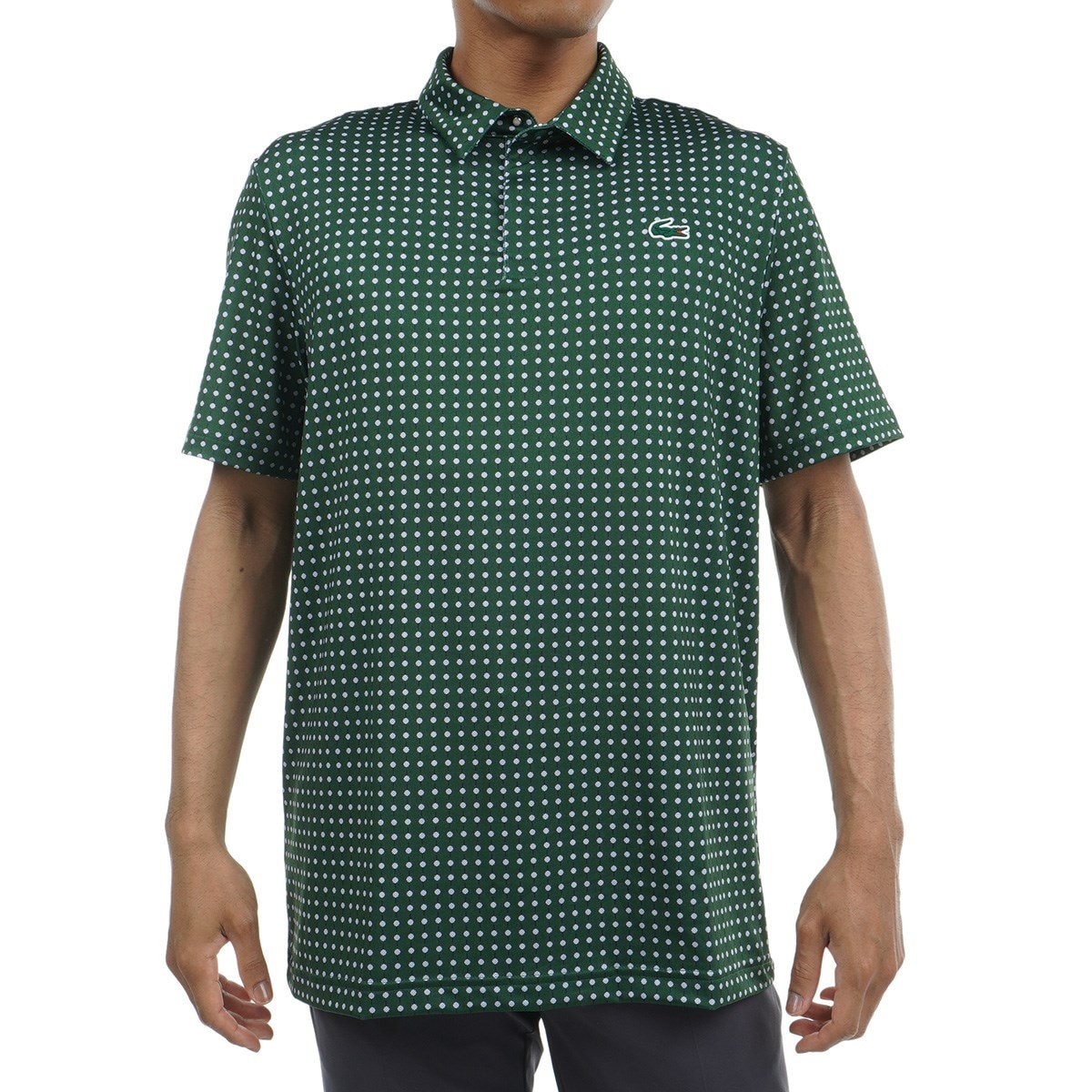 ストレッチ ゴルフモチーフ半袖ポロシャツ(半袖シャツ・ポロシャツ 