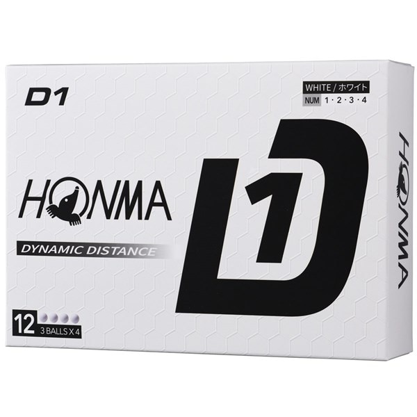 D1 ボール(ボール（新品）)|HONMA(本間ゴルフ) BT2401の通販 - GDO 
