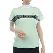モックネック 半袖プルオーバー レディス(半袖シャツ・ポロシャツ)|New 
