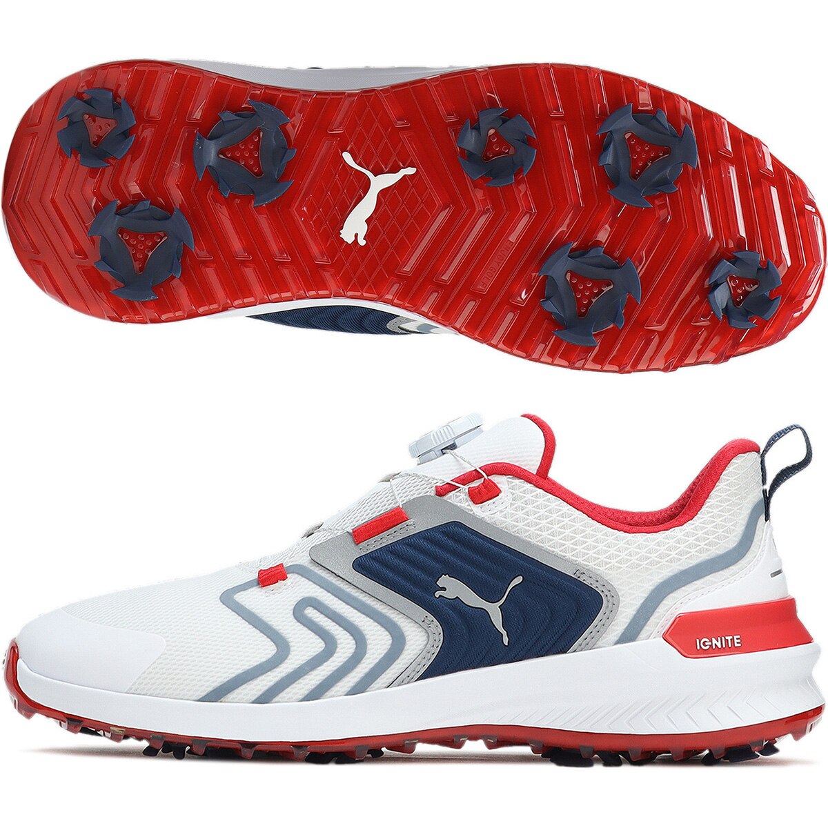 PUMA ゴルフシューズ イグナイト イノベート ディスク PUMA プーマ メンズ ゴルフ ゴルフシューズ イグナイト