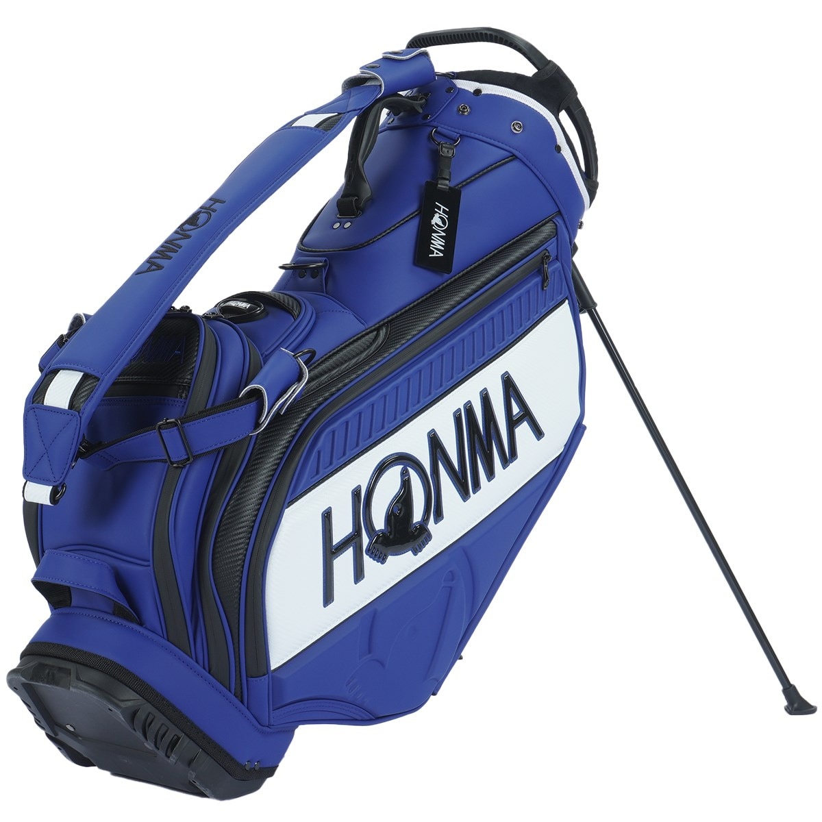 ホンマ ゴルフバック 軽量スタンド式 ネイビー - ゴルフバッグ 