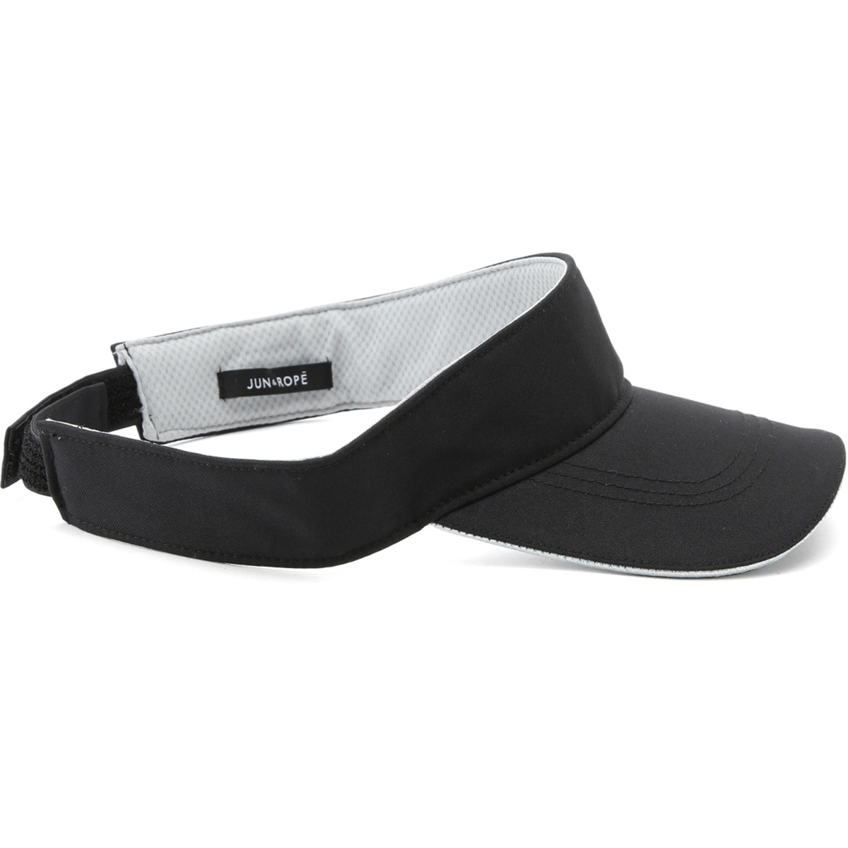 立体シルバーロゴツイルサンバイザー レディス(【女性】バイザー)|JUN