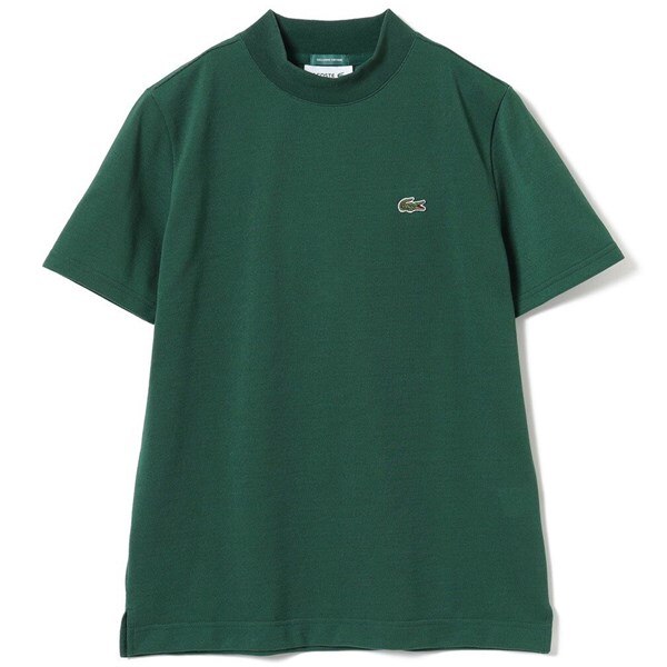 Lacoste for BEAMS GOLF 別注 鹿の子 モックネックシャツ レディス 