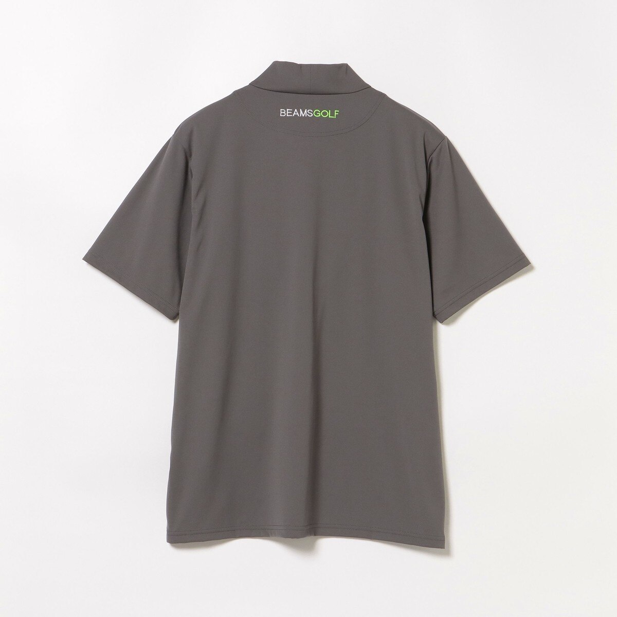 beams　golf　半袖モックネックシャツ BEAMS GOLF ORANGE LABEL ワンポイント モックネックシャツ(半袖