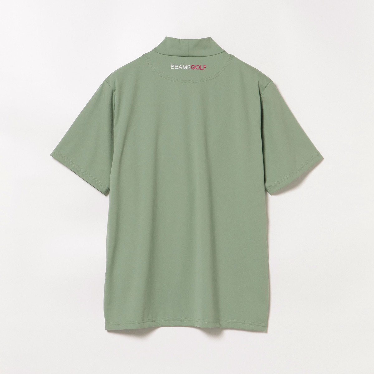 ビームスの百名品】〈MEN〉 ORANGE LABEL ／ ワンポイント モック