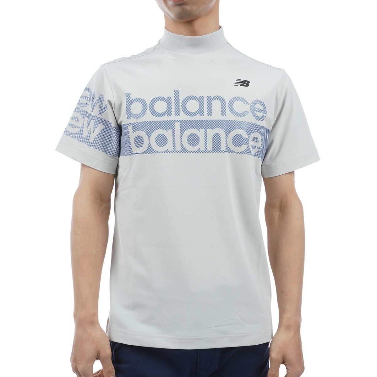 モックネック半袖Tシャツ(半袖シャツ・ポロシャツ)|New Balance(ニューバランス) 0124166005の通販  GDOゴルフショップ(0000739212)