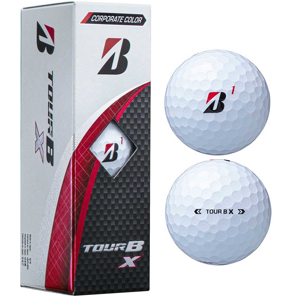 ブリヂストン　ツアーB XS ゴルフボール　1ダース+1スリーブ TOUR B XS（ホワイト） [1ダース：12個](ホワイト): ボール