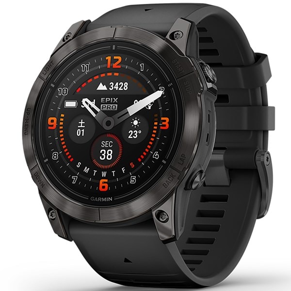 epix Pro (Gen 2) 51mm Sapphire Ti Carbon Gray DLC／Black(距離測定  