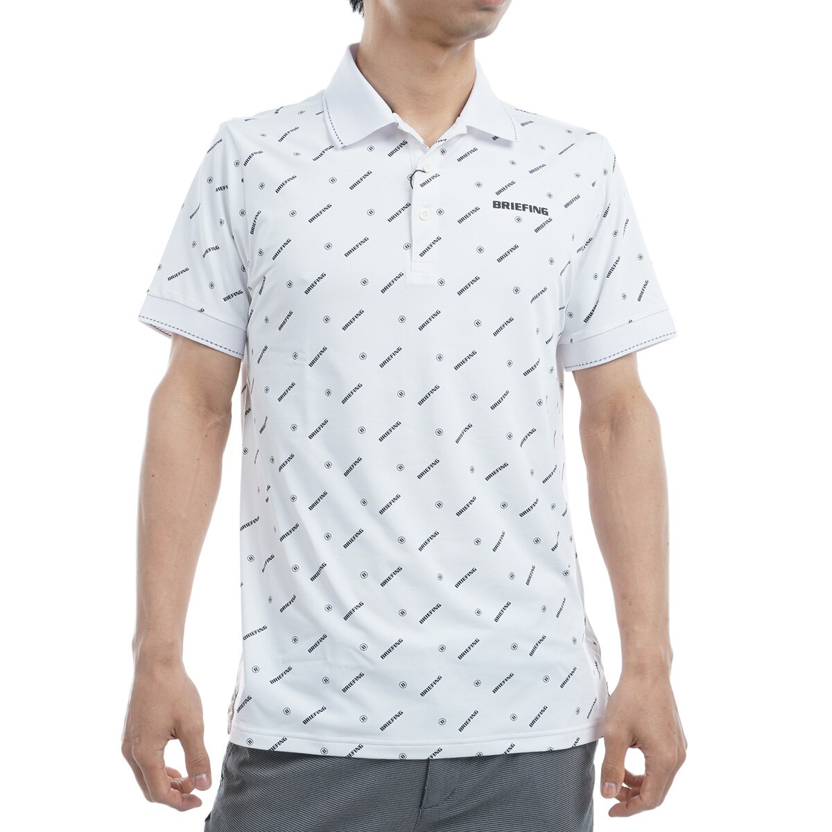 セール・アウトレット】モノグラム 半袖ポロシャツ(半袖シャツ