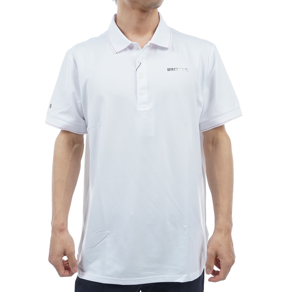 ブリーフィング ゴルフ ライン ポロシャツ Lサイズ - ウエア(男性用)