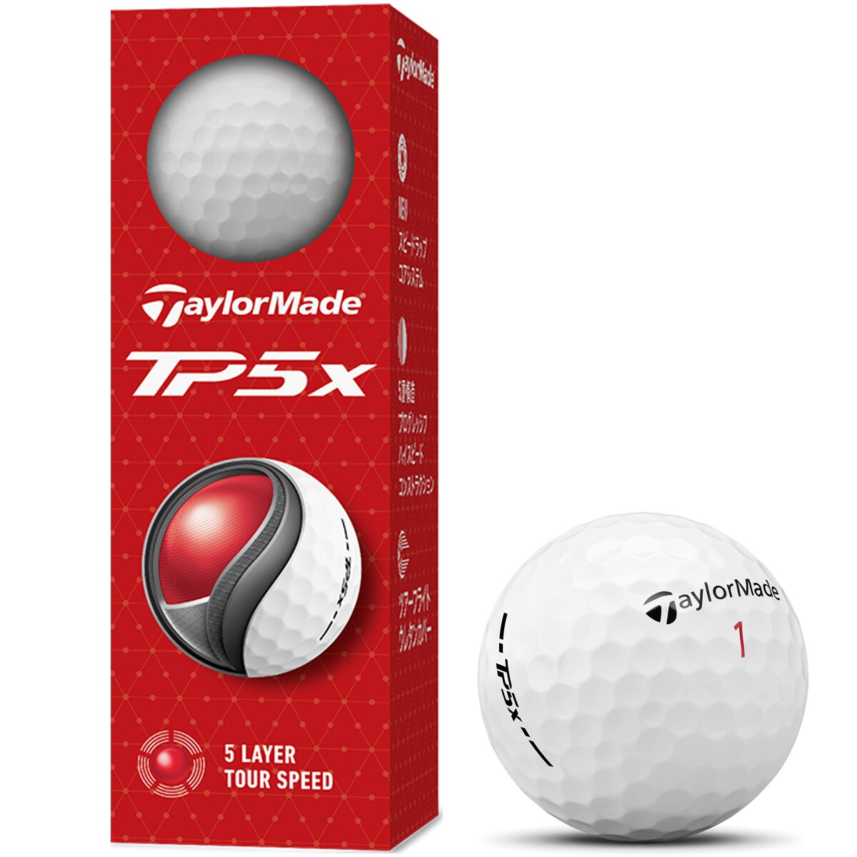 【未使用品】テーラーメイド TP5x pix 3ダース ホワイト ゴルフボール NEW TP5x Pix ボール | NEW TP5x Pix BALL | TaylorMade Golf
