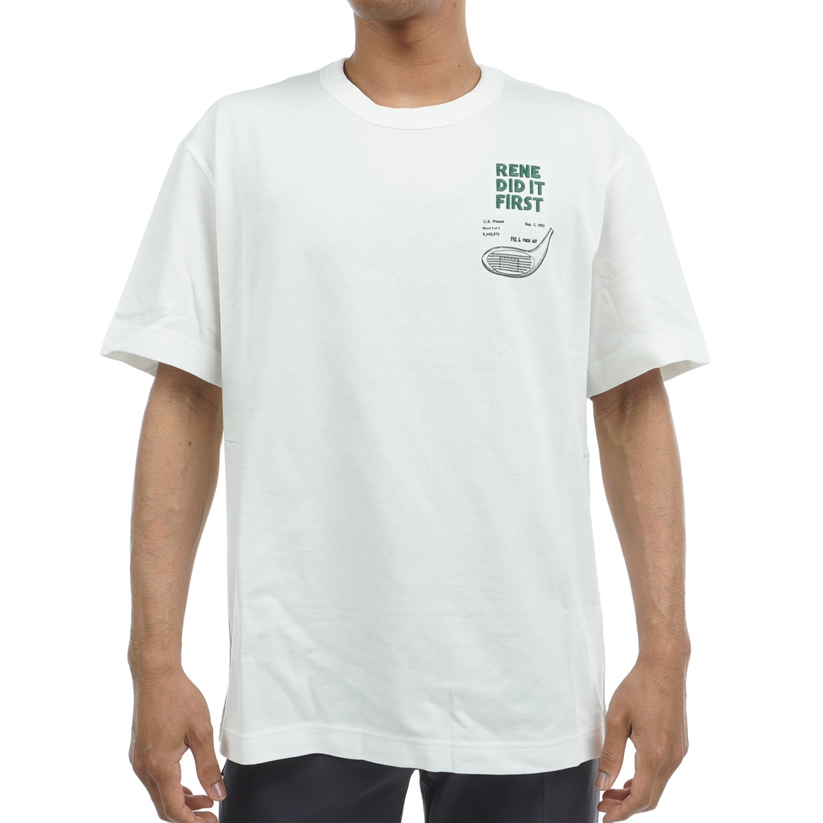 ゴルフパテントプリント半袖Tシャツ(半袖シャツ・ポロシャツ)|LACOSTE(ラコステ) TH0135の通販 -  GDOゴルフショップ(0000740210)