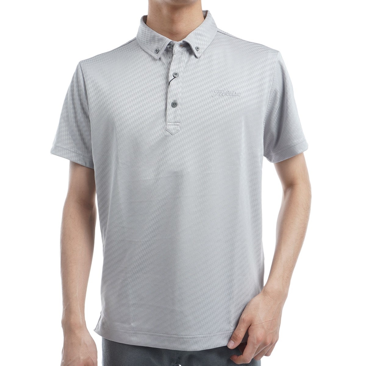 ストレッチ ダイヤブライトジャカード ボタンダウン半袖ポロシャツ(半袖シャツ・ポロシャツ)|TITLEIST(タイトリスト) TLPMS107Jの通販  - GDOゴルフショップ(0000740468)