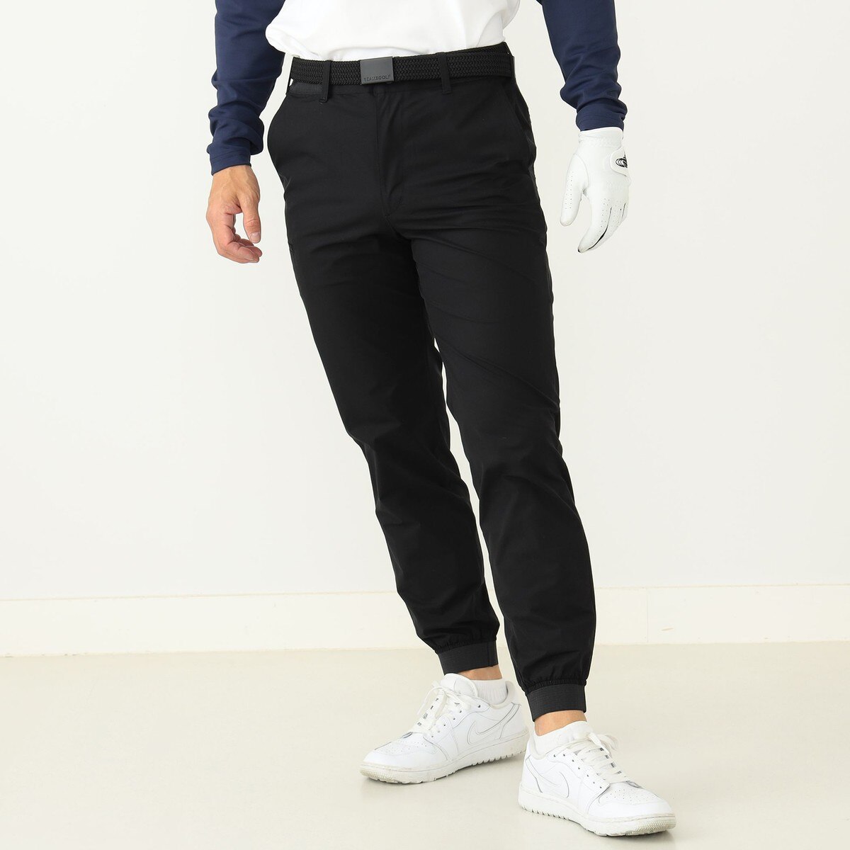 BEAMS GOLF オレンジレーベル　撥水ストレッチ 裾ゴム ジョガーパンツ BEAMS GOLF ORANGE LABEL 撥水ストレッチ 裾ゴム ジョガーパンツ