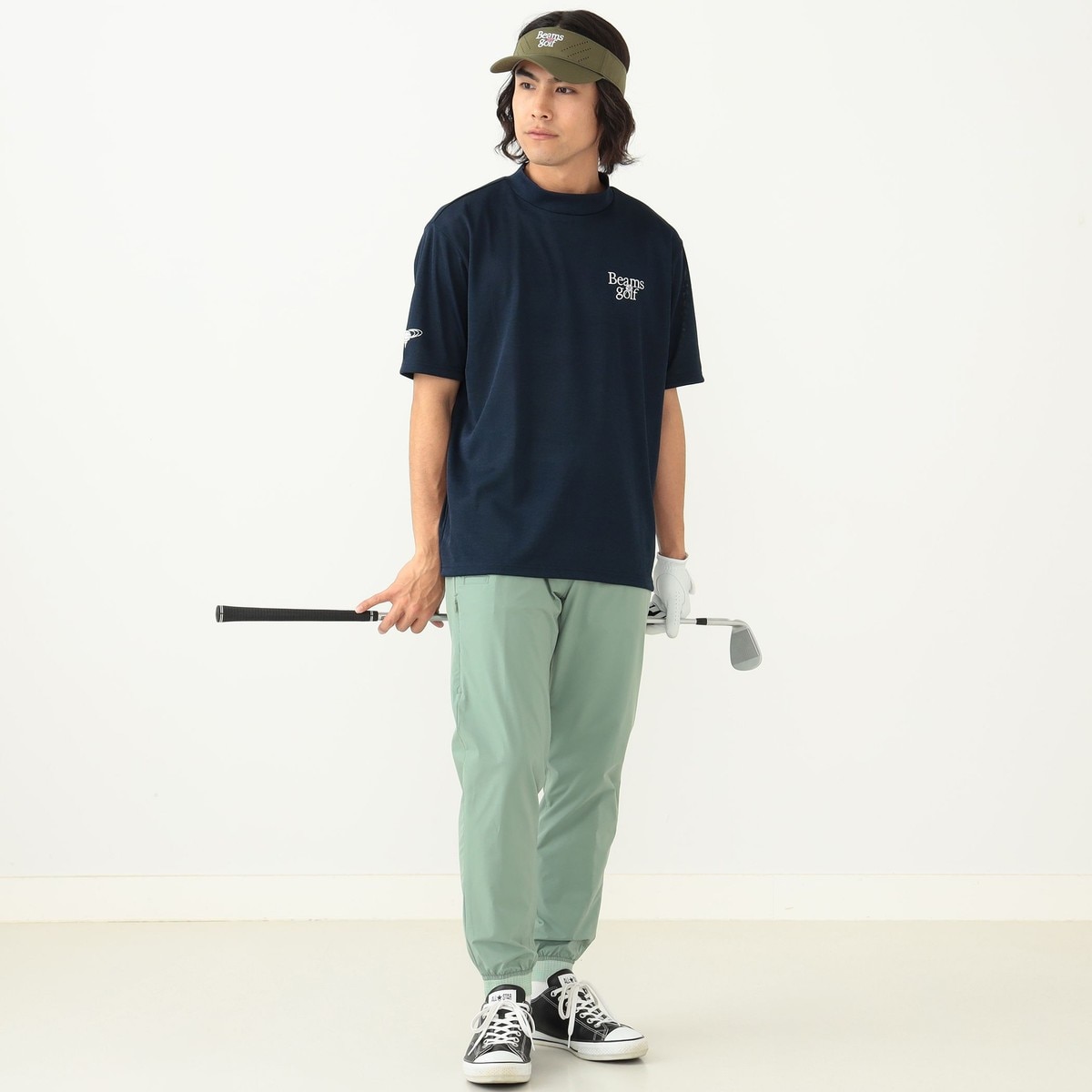 BEAMS GOLF オレンジレーベル　撥水ストレッチ 裾ゴム ジョガーパンツ BEAMS GOLF（ビームス ゴルフ）ORANGE LABEL / 撥水ストレッチ