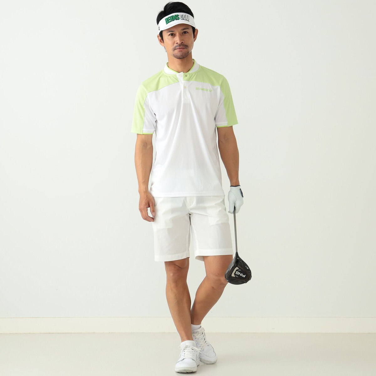 BEAMS GOLF ORANGE LABEL USシリーズ 撥水ストレッチ ショート