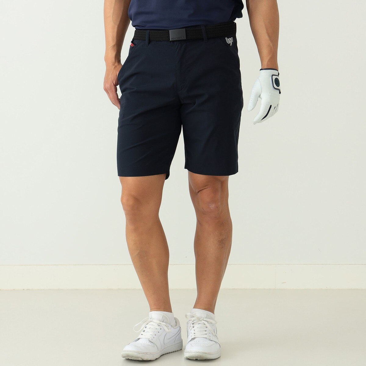 【極美品】2024年モデルBEAMS　GOLF　ペイズリーショートパンツ　L BEAMS GOLF（ビームス ゴルフ）〈WOMEN〉 ORANGE LABEL