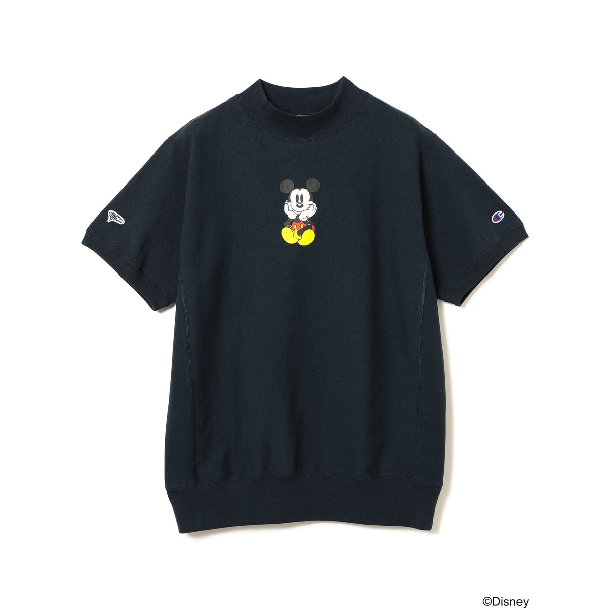 Champion × BEAMS GOLF Disney モックネックシャツ A(中間着(セーター ...