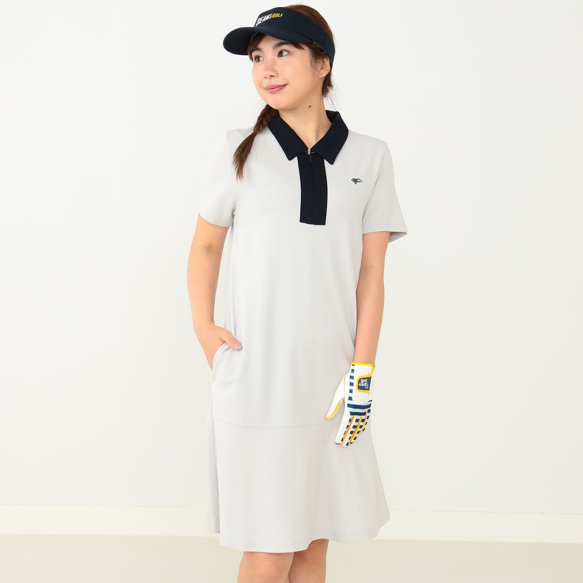 BEAMS GOLF ORANGE LABEL クレリック フレア ワンピース