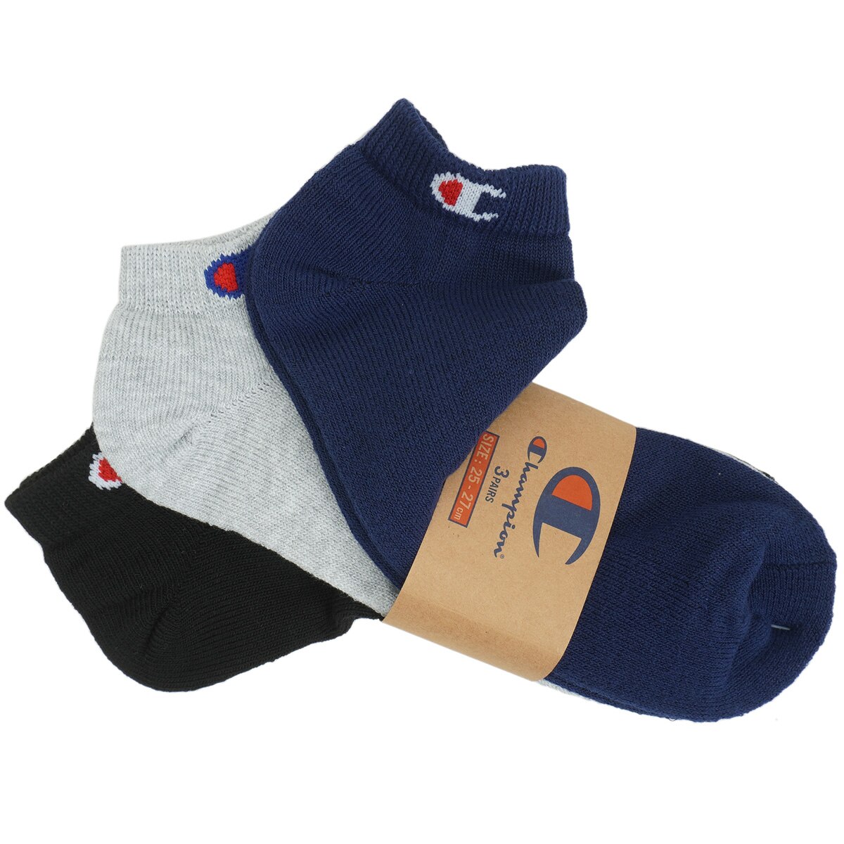 ショートソックス 3足セット(靴下)|Champion(チャンピオン
