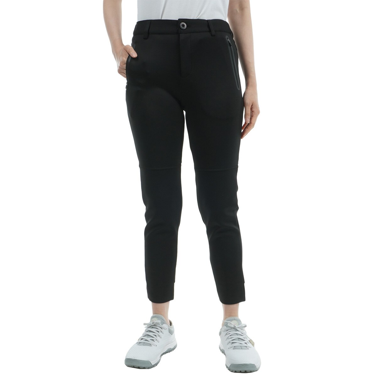 新品 フィラ ゴルフ ダンボールニット ジョガーパンツ ベルトループ 黒 3L フィラ FI 【速乾ストレッチ】ダンボールニットジョガーパンツ