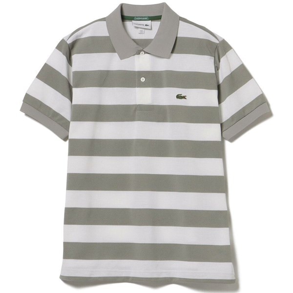 Lacoste for BEAMS GOLF 別注 ボーダー ポロシャツ(半袖シャツ 