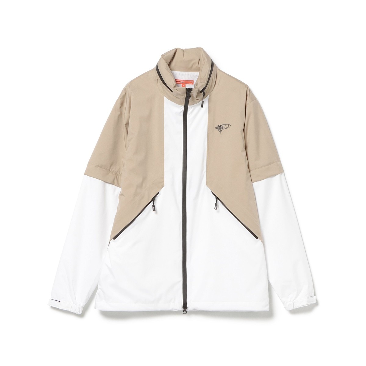 BEAMS GOLF ORANGE LABEL 2WAY 撥水レインブルゾン(レインウェア