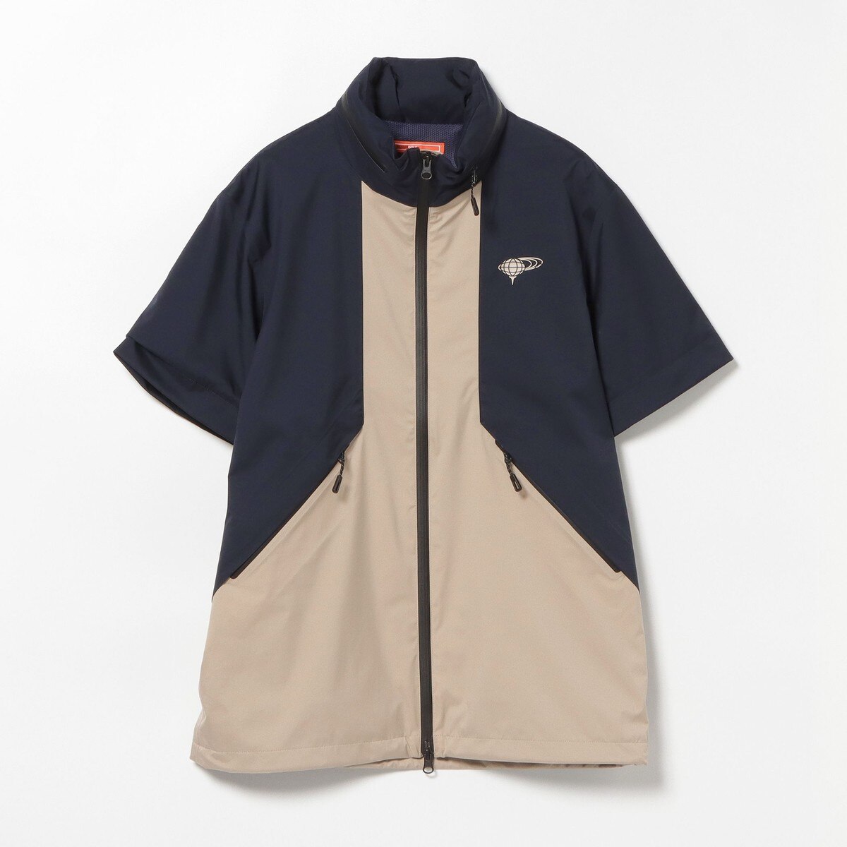 【ほぼ未使用】ビームスゴルフ BEAMS GOLF 2WAY ブルゾン ベスト BEAMS GOLF（ビームス ゴルフ）PURPLE LABEL / パッカブル 2WAY