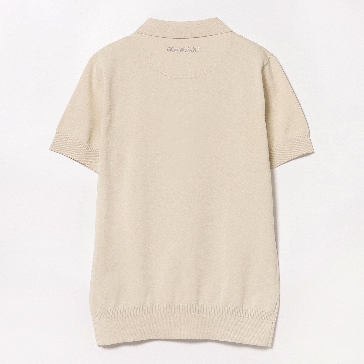 BEAMS GOLF ORANGE LABEL ダブルボタン ニット ポロシャツ