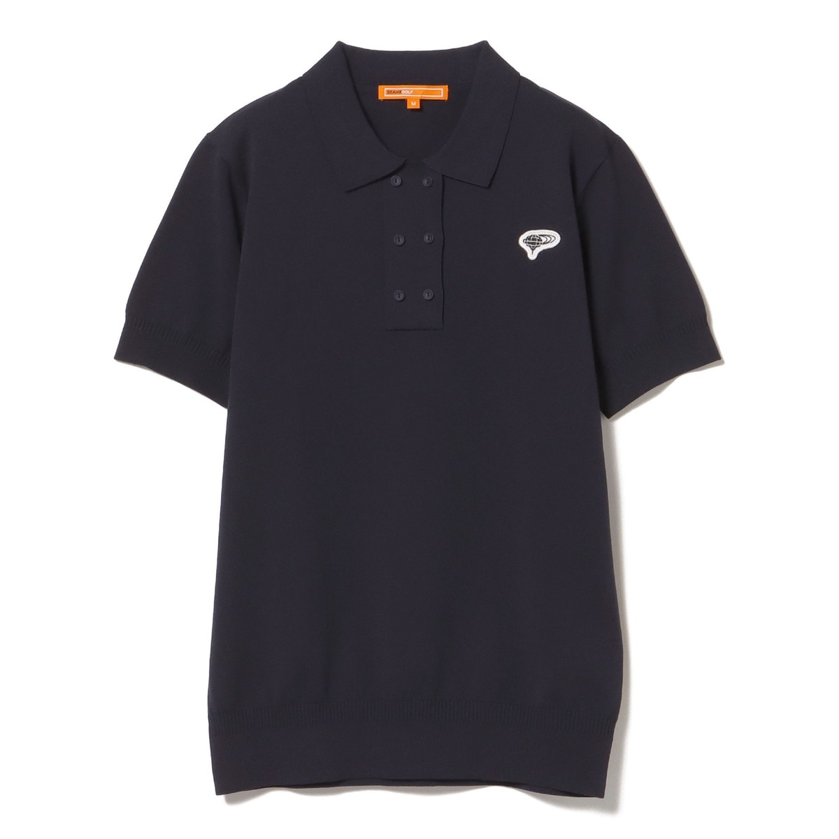 BEAMS GOLF ビームスゴルフ　ダブルボタン ニット ポロシャツ BEAMS GOLF（ビームス ゴルフ）ORANGE LABEL / ダブルボタン