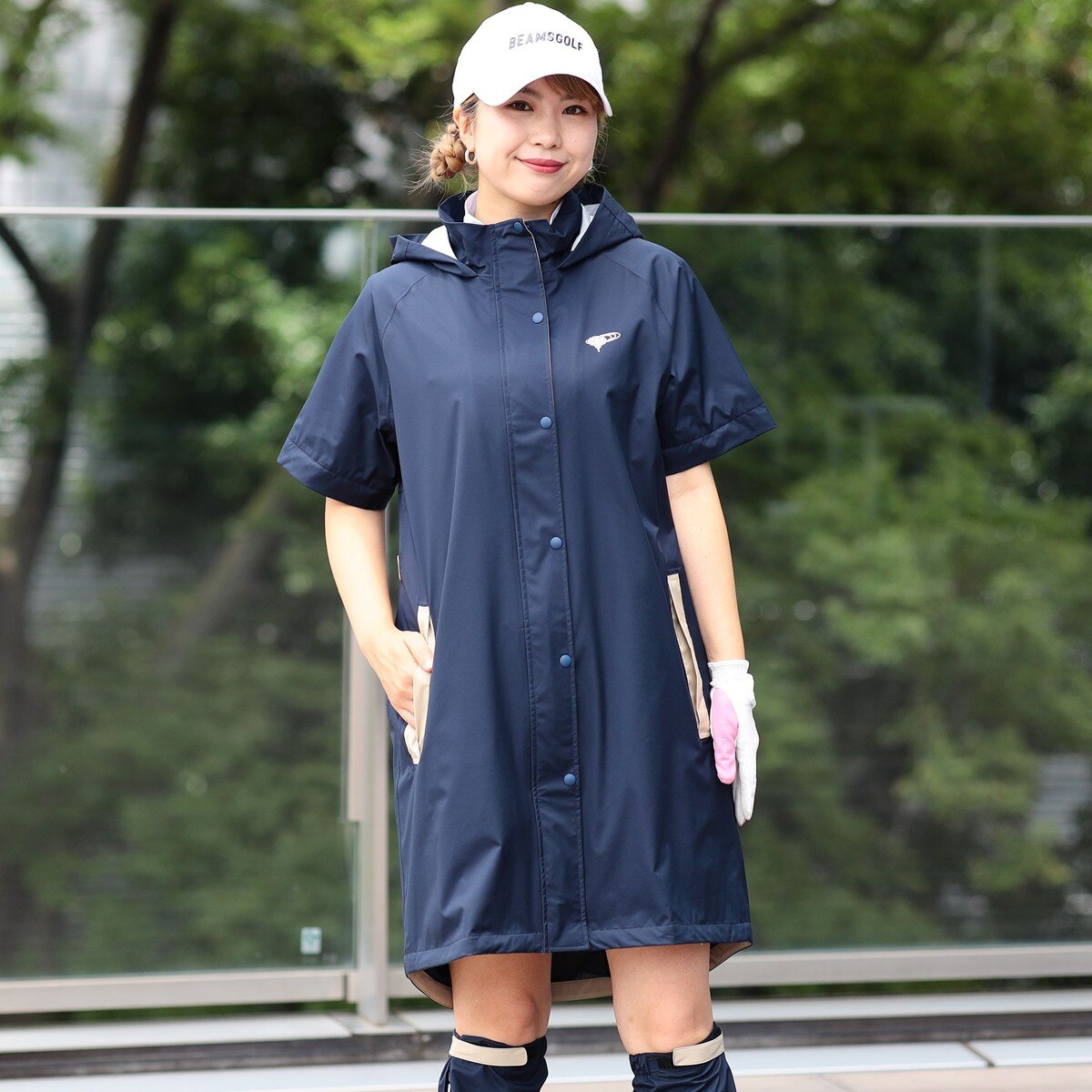 BEAMS GOLF ORANGE LABEL 2WAY レインコート　未使用品 0000702051_p01_01.jpg