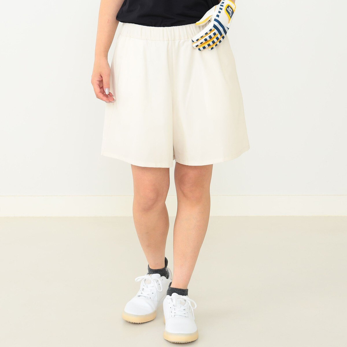 BEAMS GOLF ORANGE LABEL 撥水 ストレッチ キュロットパンツ