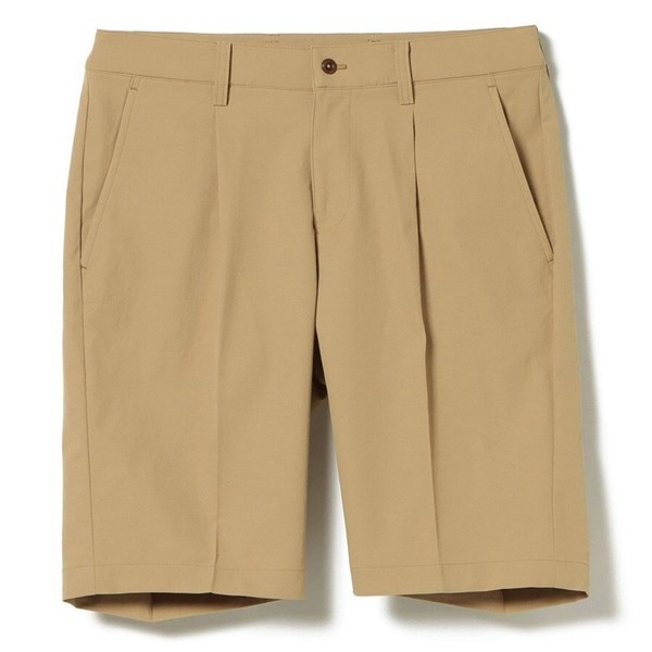 BEAMS GOLF PURPLE LABEL 撥水 プリーツ ショートパンツ(ハーフパンツ 
