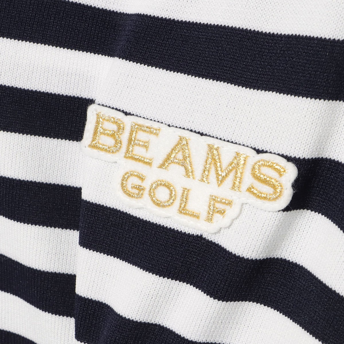 BEAMS GOLF PURPLE LABEL ボーダーニット ワンピース レディス