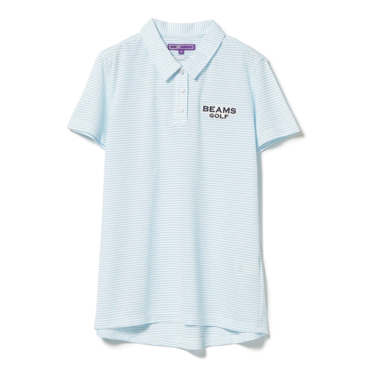 ビームスゴルフ ポロシャツ パープルレーベル ホワイト Mサイズ レディース BEAMS GOLF PURPLE LABEL(ビームスゴルフパープルレーベル