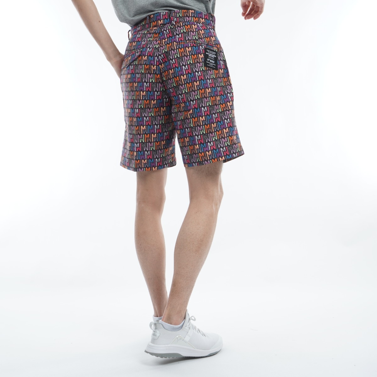 新品　マスターバニーエディション　ストレッチジャカード柄ショートパンツ　サイズ5 アウトレット】ストレッチジャカード 柄 ショートパンツ(ハーフパンツ