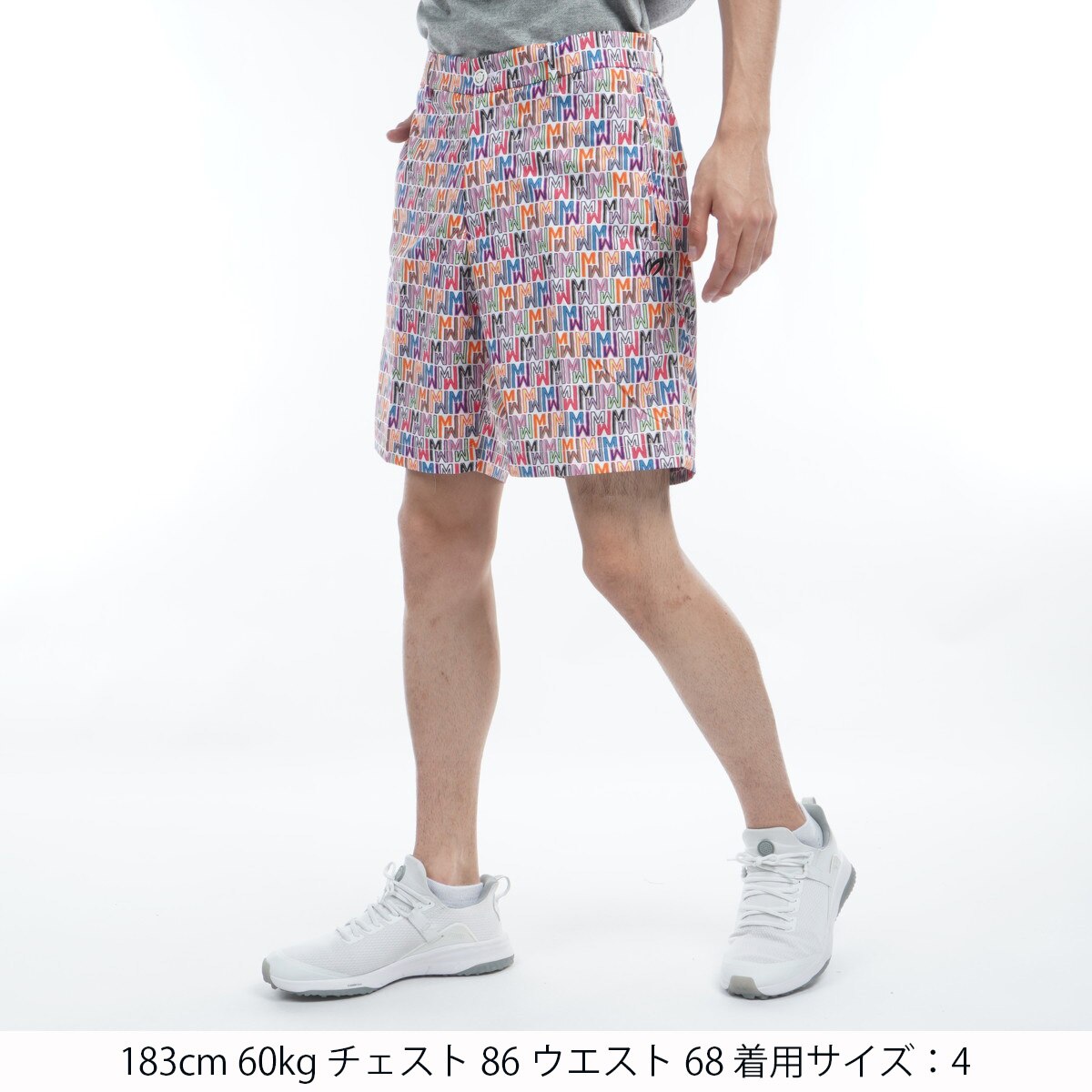 アウトレット】ストレッチジャカード 柄 ショートパンツ(ハーフパンツ