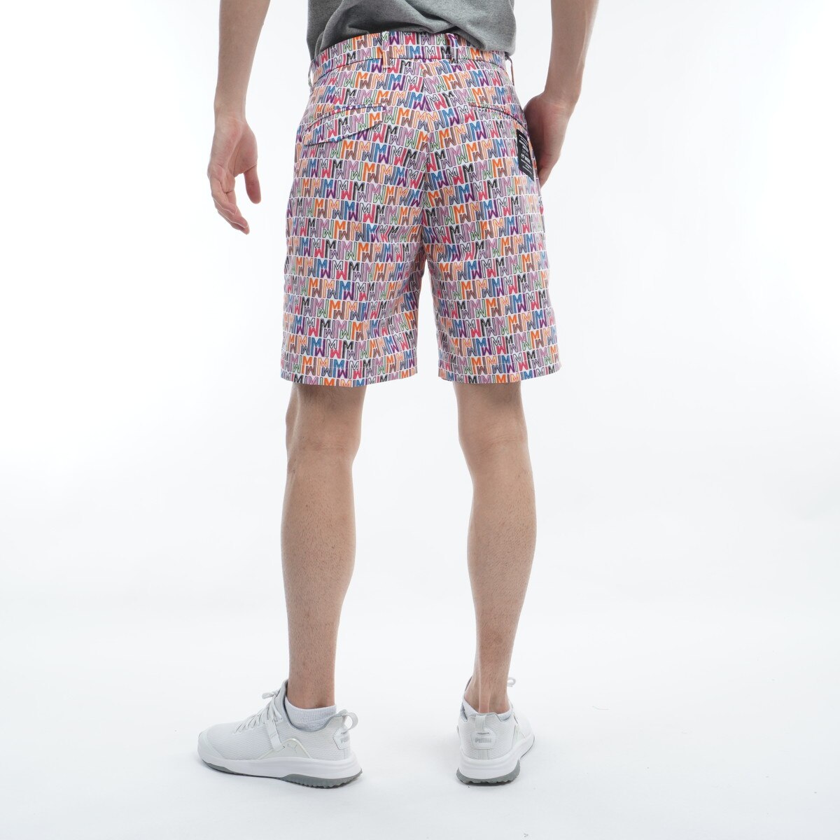 アウトレット】ストレッチジャカード 柄 ショートパンツ(ハーフパンツ