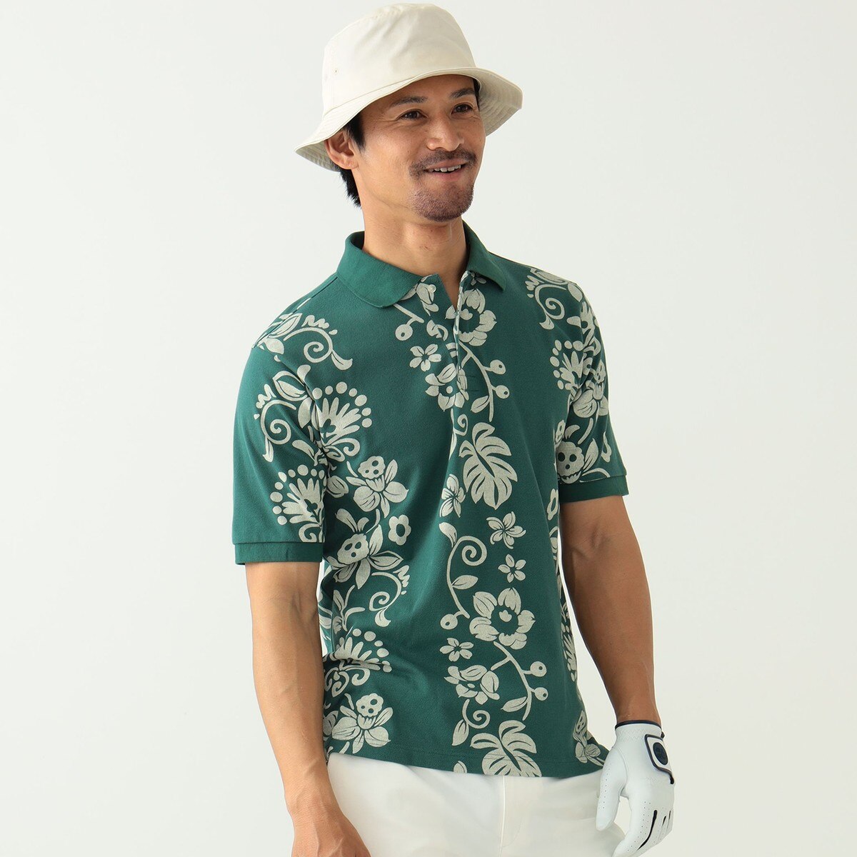SUN SURF × BEAMS GOLF 別注 ハワイアンスカルボーダー