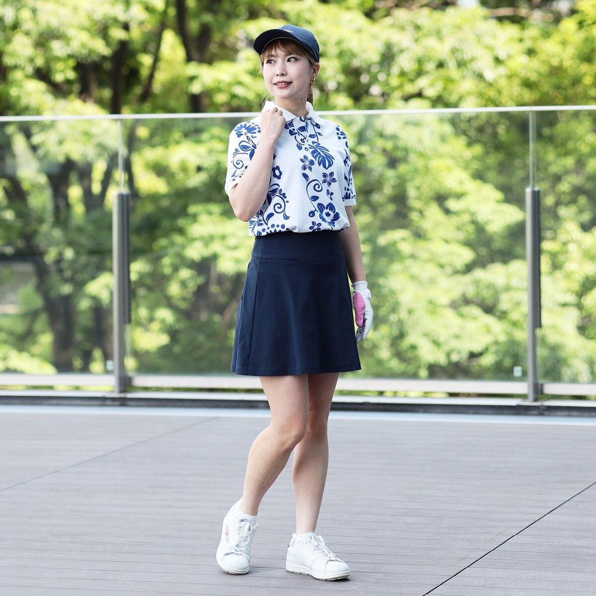 SUNSURF × BEAMS GOLF 別注 ハワイアンスカルボーダー ポロシャツ