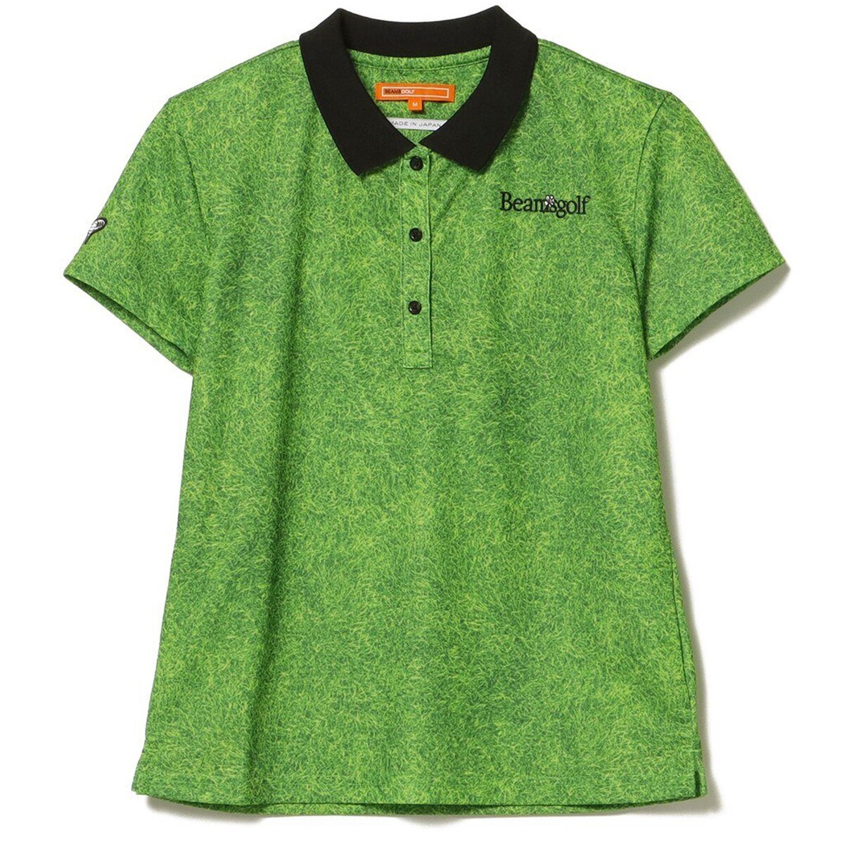 BEAMS GOLF ORANGE LABEL ターフ プリント ポロシャツ レディス(半袖