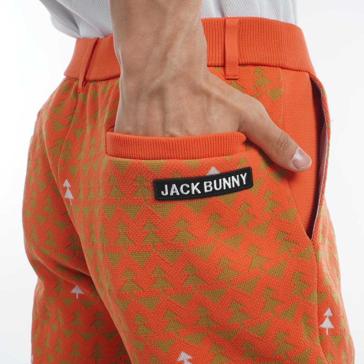 Jack Bunny!! ジャックバニー【L】 ジャージパンツ 蛍光オレンジ Jack Bunny!! ジャックバニー【L】 ジャージパンツ 蛍光オレンジ