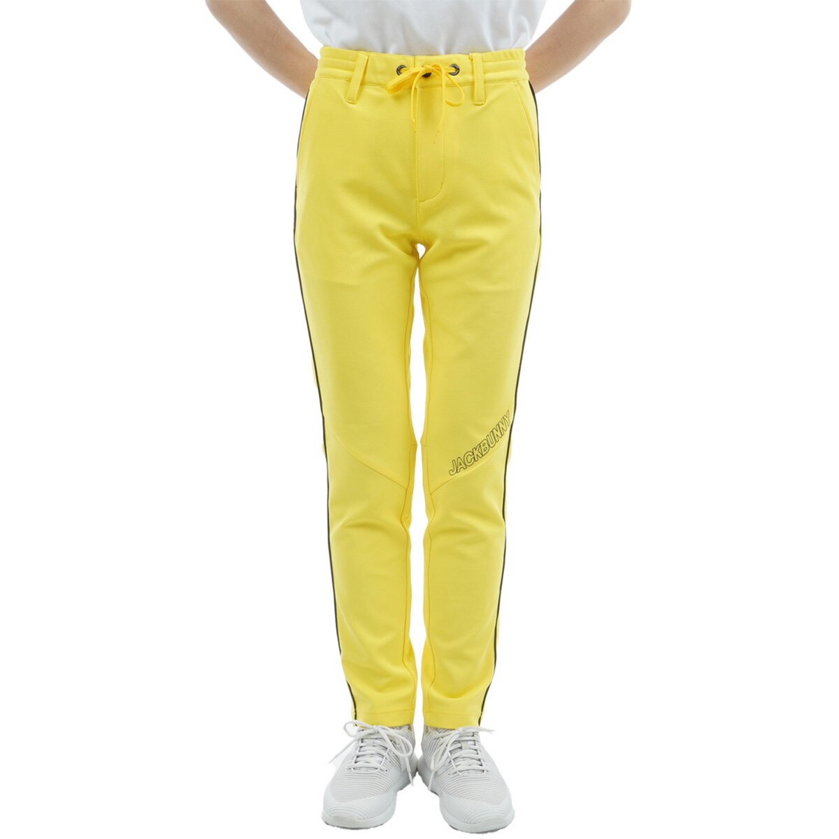 Jack Bunny!! ジャックバニー【L】ジャージパンツ 蛍光イエロー 口コミ・評価｜大里桃子プロコラボ ダブルジャージ パンツ（ロング