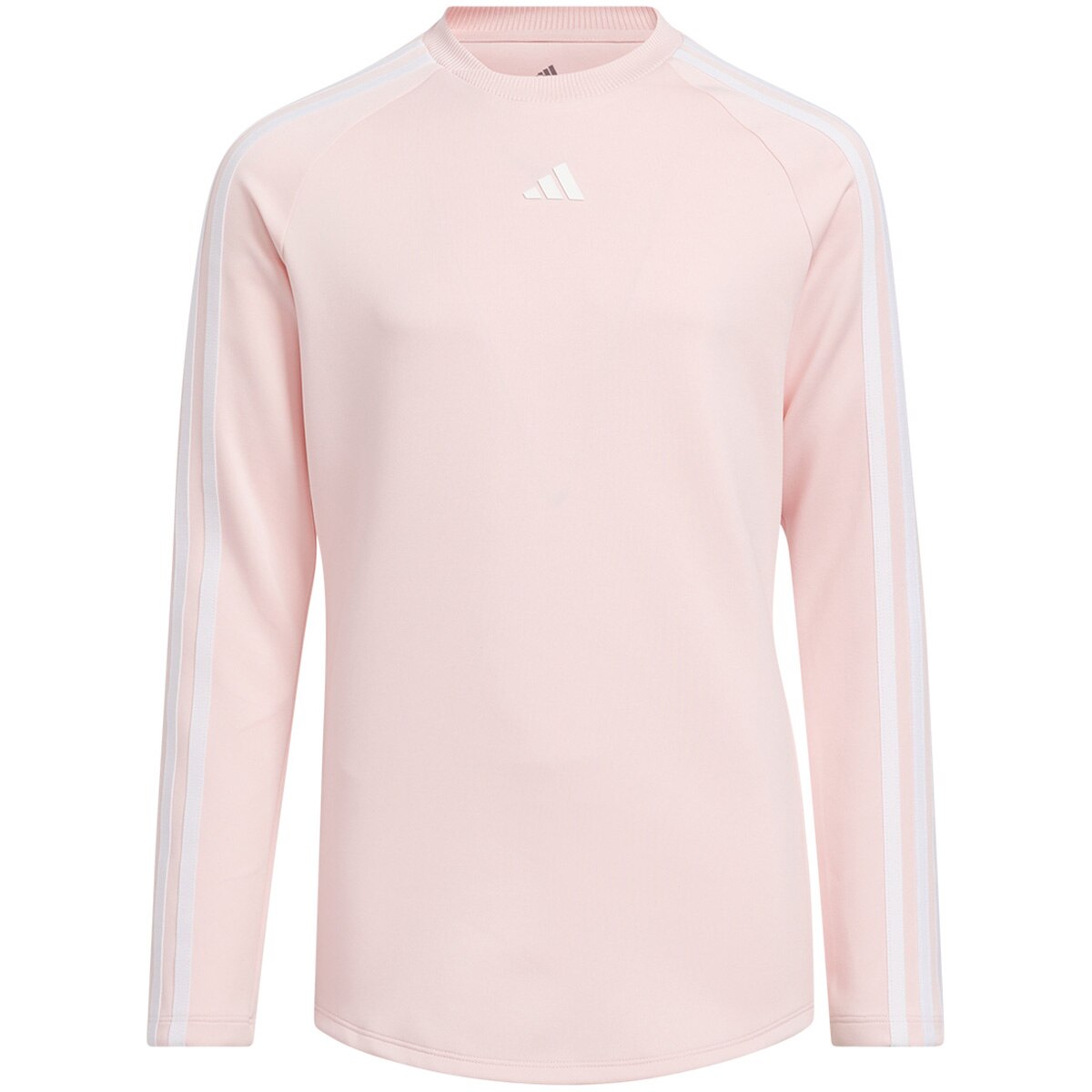 adidas ストライプポロシャツ 2XL ピンク アディダス ジャカード・ストライプ・ジャージー - ピンク