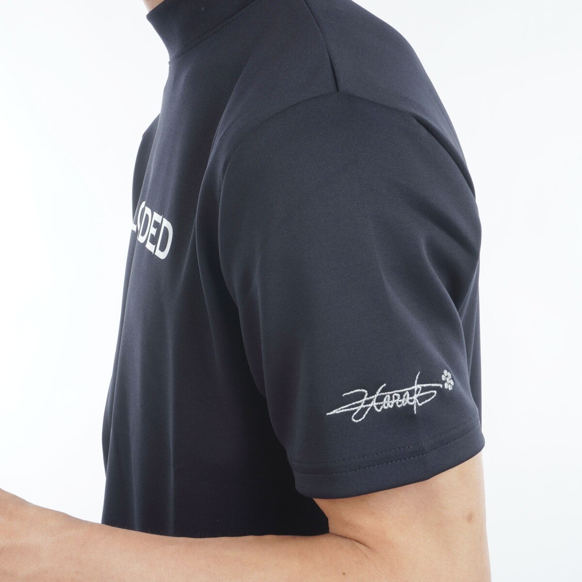 ストレッチ Reloaded モックネック半袖シャツ(半袖シャツ・ポロシャツ